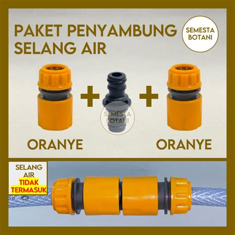 Jual Konektor Penyambung Selang Air Inch Quick Release