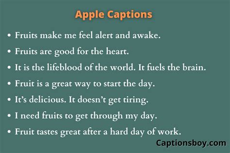 400+ Best Apple Captions for Instagram