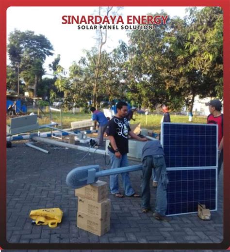 JUAL Paket PJU Tenaga Surya 20watt PJU Solarcell 20 Watt