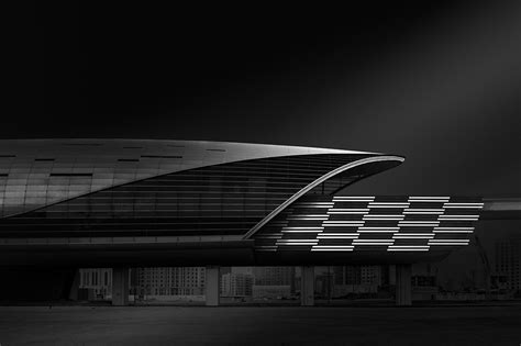 Al Jaddaf Metro Station - Minimalist Photography Awards