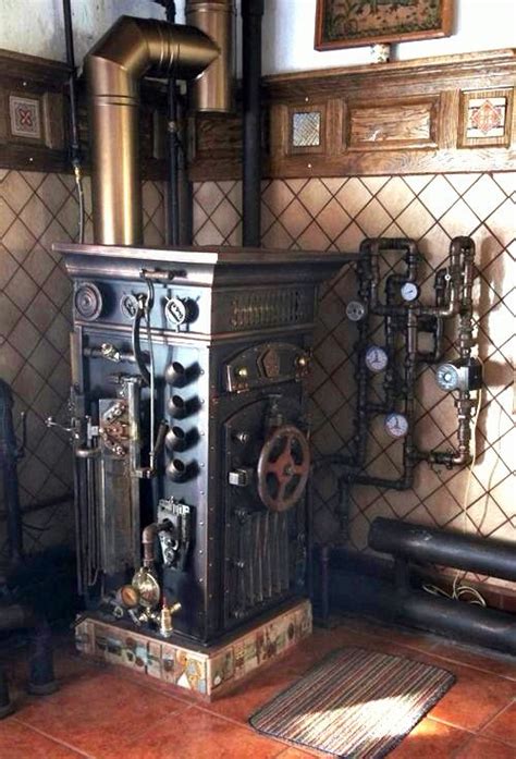 Steampunk Boiler Steampunk Interior Steampunk Decor Steampunk House