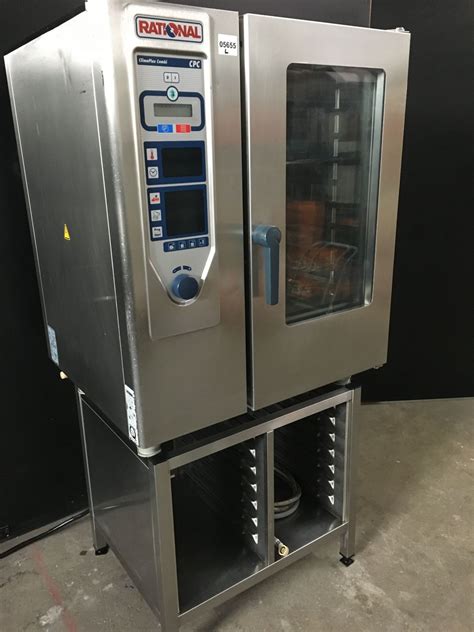 RATIONAL KOMBIDÄMPFER CPC 101 10x 1 1 GN INCL UNTERGESTELL 5655