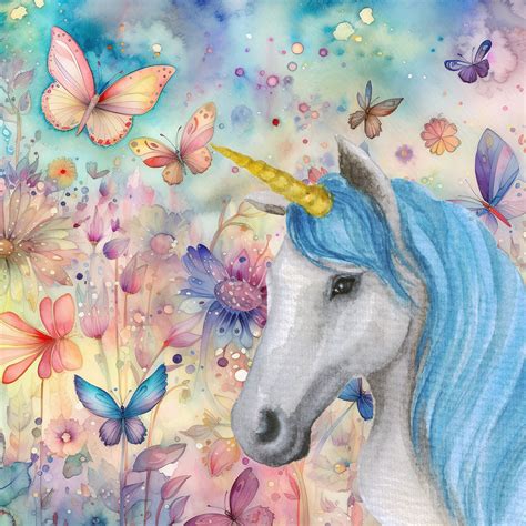 Mystical Unicorn Illustration Free Stock Photo Public Domain Pictures