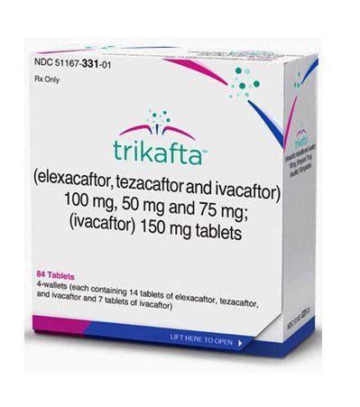 Trikafta Generic Elexacaftor Tezacaftor And Ivacaftor