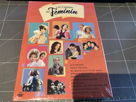 LE CINÉMA AU Féminin Coffret Dvd Sony Pictures 10 Films Neuf Sous