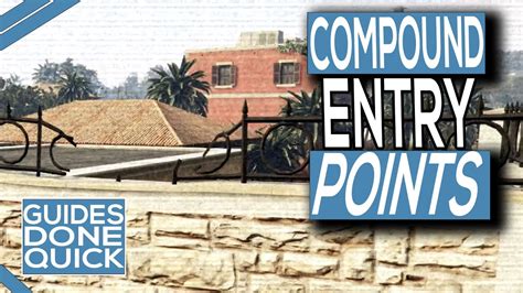 Compound Entry Points In Cayo Perico Heist In GTA Online Guide YouTube