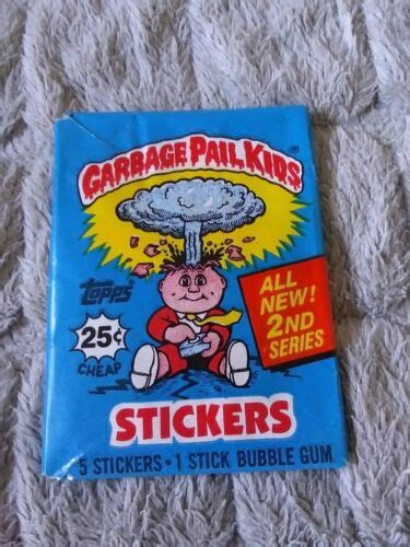 1985 Topps Garbage Pail Kids 2nd Series 2 Wax Pack Unopened Sealed