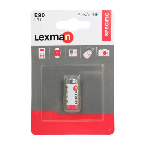 Pile Batterie Lithium Et Alkaline Lr E V Lexman Leroy Merlin