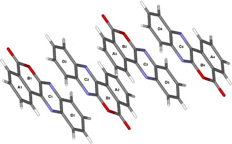 Crystal Structure Of 2 Benzopyrano 3 4 B Quinoxalin 5 One Through