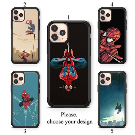 Iphone Spider Man Case Etsy