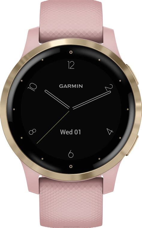 Garmin Vivoactive 4S 40mm Dust Rose Light Gold Skroutz Gr