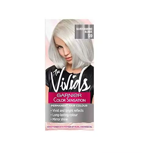 Garnier Color Sensation Vivids Blonde Hair Dye Permanent S Silver