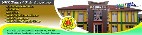 Informasi Ppdb Smkn 7 Kab Tangerang Tahun 2019 2020 Smkn 7 Kab Tangerang