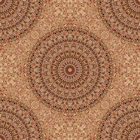 Geometrical Seamless Mandala Ornament Pattern Design Spiritual