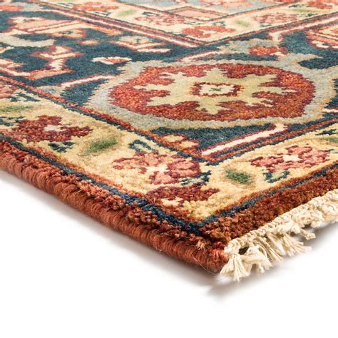 Hri Serapi Hand Knotted Wool Pile Area Rug 6x9 Heritage Collection