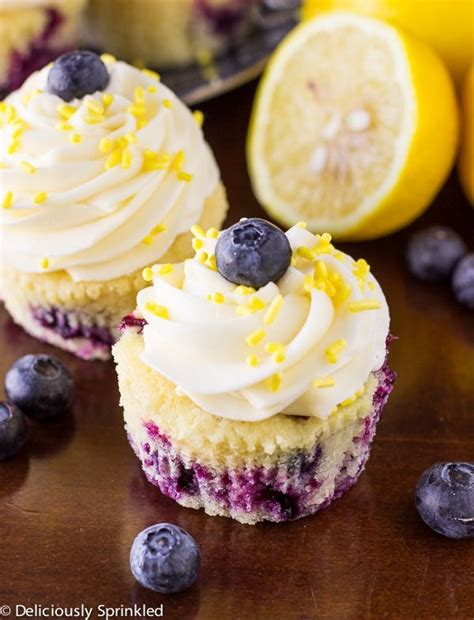 Lemon Blueberry Cupcakes The Recipe Critic