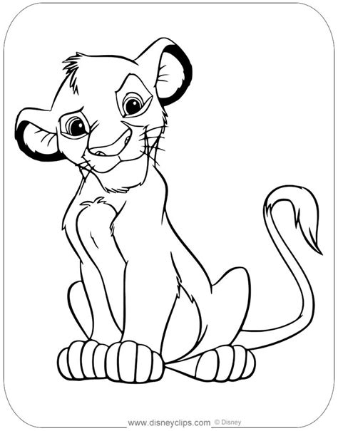 Lion King Coloring Pages Simba - LelandqoBernard