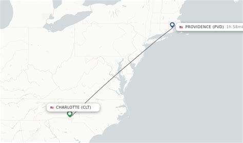 Direct Non Stop Flights From Charlotte To Providence Schedules