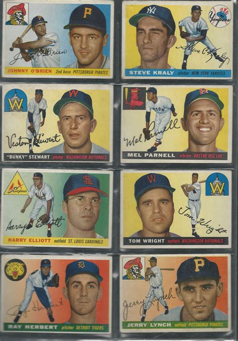 Lot Detail Topps Baseball Cards Partial Set Of