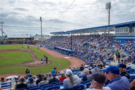 TD Ballpark, Dunedin Florida USA - Toronto Blue Jays Pre-season Game ...