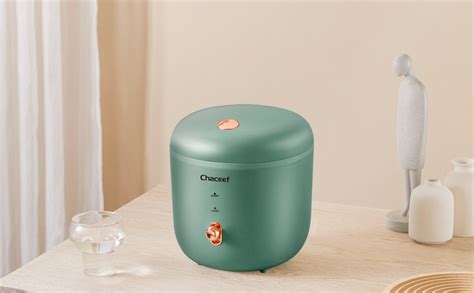 Amazon CHACEEF Mini Rice Cooker 2 Cups Uncooked 1 2L Small Rice