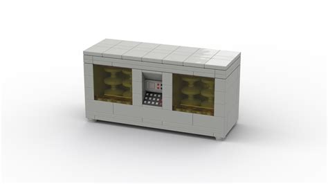 Lego Moc Pcs303 Hard Disk Mainframe Storage Classic Space By Polarstorm Rebrickable Build