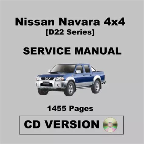 Nissan Navara 4x4 D22 Series Workshop Service Repair Manual Cd Disc 1495 Picclick Au