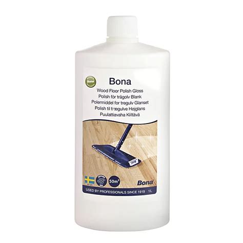 Bona Gloss Wood Floor Polish 1l Lakeland