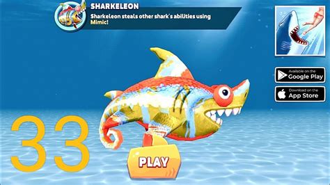 HUNGRY SHARK GAMEPLAY WALKTHROUGH IOS Android PART 33 YouTube