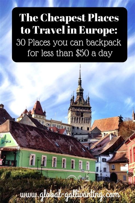 The Cheapest Places To Backpack In Europe Global Gallivanting Travel Blog