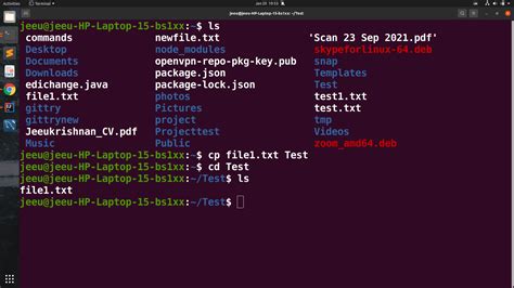 Cp Command In Linux