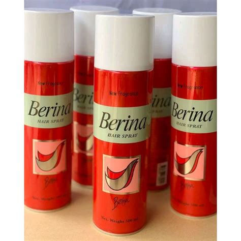 Berina Hair Spray Pengeras Topi Restore 500ml Ready Stock No Pos