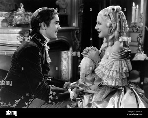 Marie Antoinette Tyrone Power Norma Shearer 1938 Fotografía De Stock