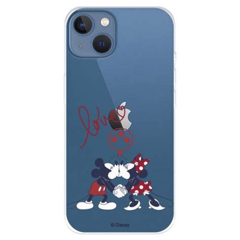 Funda Para IPhone 14 Plus Oficial De Disney Mickey Y Minnie Love