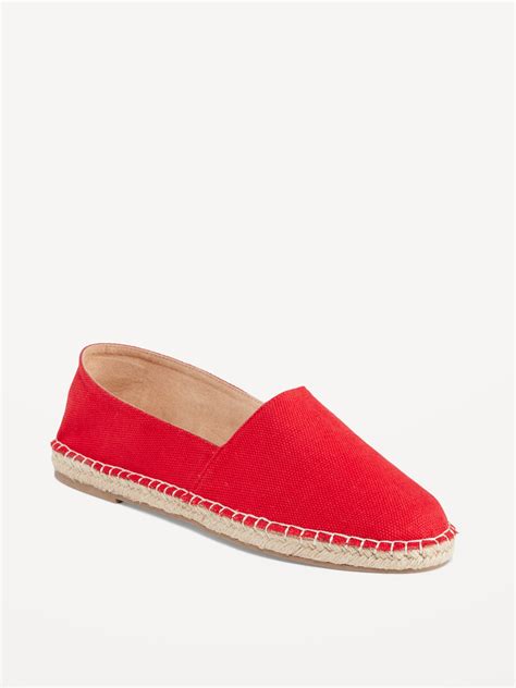 Canvas Espadrille Flats Old Navy