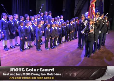 Arsenal Tech High School Army Jrotc Supports 43rd Annual Martin Luther