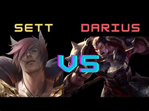 Sett Vs Darius League Of Legends Clip Youtube