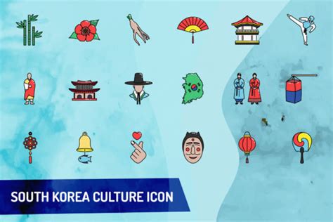 South Korea Icon Graphic By Vintagiodesign Creative Fabrica