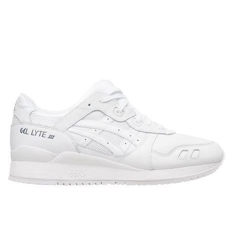 Asics Gel Lyte Iii Triple White Leather Natterjacks