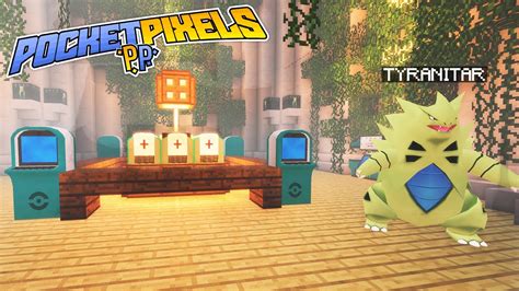 A Giant Pixelmon Town Minecraft Pocket Pixels Youtube