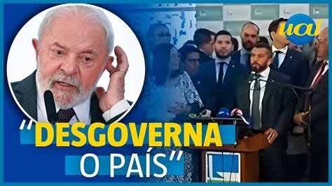 Deputados Protocolam Pedido De Impeachment De Lula Youtube