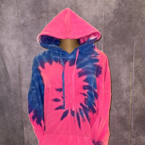 Tie Dye Zip Hoodie Etsy