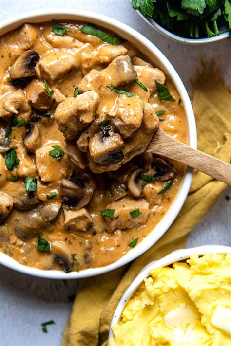 Creamy Instant Pot Chicken Stroganoff Easy Dinner In 30 Minutes