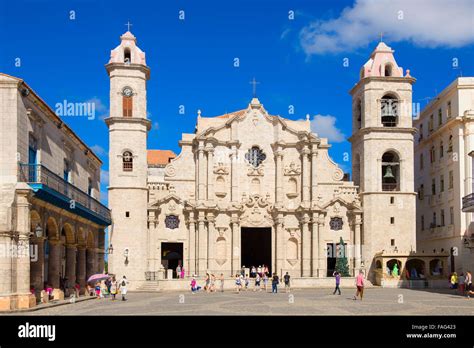 Cathedral San Cristobal Havana, Church, Cuba Stock Photo - Alamy