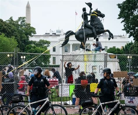 Doj Civil Rights Groups Reach Suit Settlement On Lafayette Square Protests