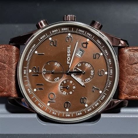 Men S Fossil Arkitekt Chronograph Analogue Watch Luxury Watches On