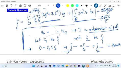 Calculus 2 Review Line Integrals P3 Youtube