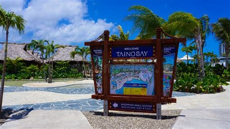 Puerto Plata, DR - January 10, 2022: Shops at Cruise Port Taino Bay in Puerto Plata, Dominican ...