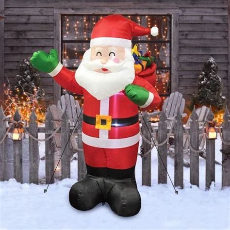 Inflatable Christmas Santa Claus 6ft 6 Foot Kian Marketing At Rs 6999