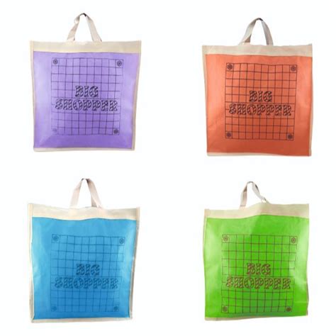 Handle Type Loop Handle Plain Bigshopper Nonwoven Carry Bag For